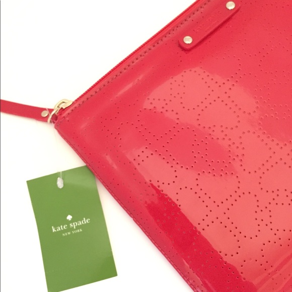 KATE SPADE Large Metro Spade Pouch - Clutch - Picture 3 of 4